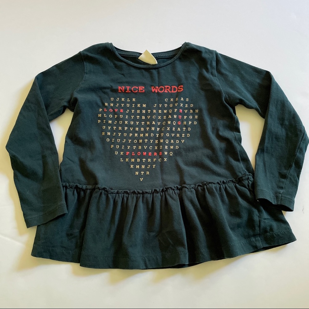 Zara word search peplum